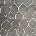 Galvanized dan PVC Gabions Bersalut untuk Penahan Dinding